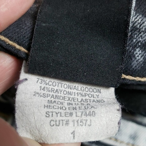 Flying Monkey Tie Dye Jeans Sz 1 - Picture 6 of 6